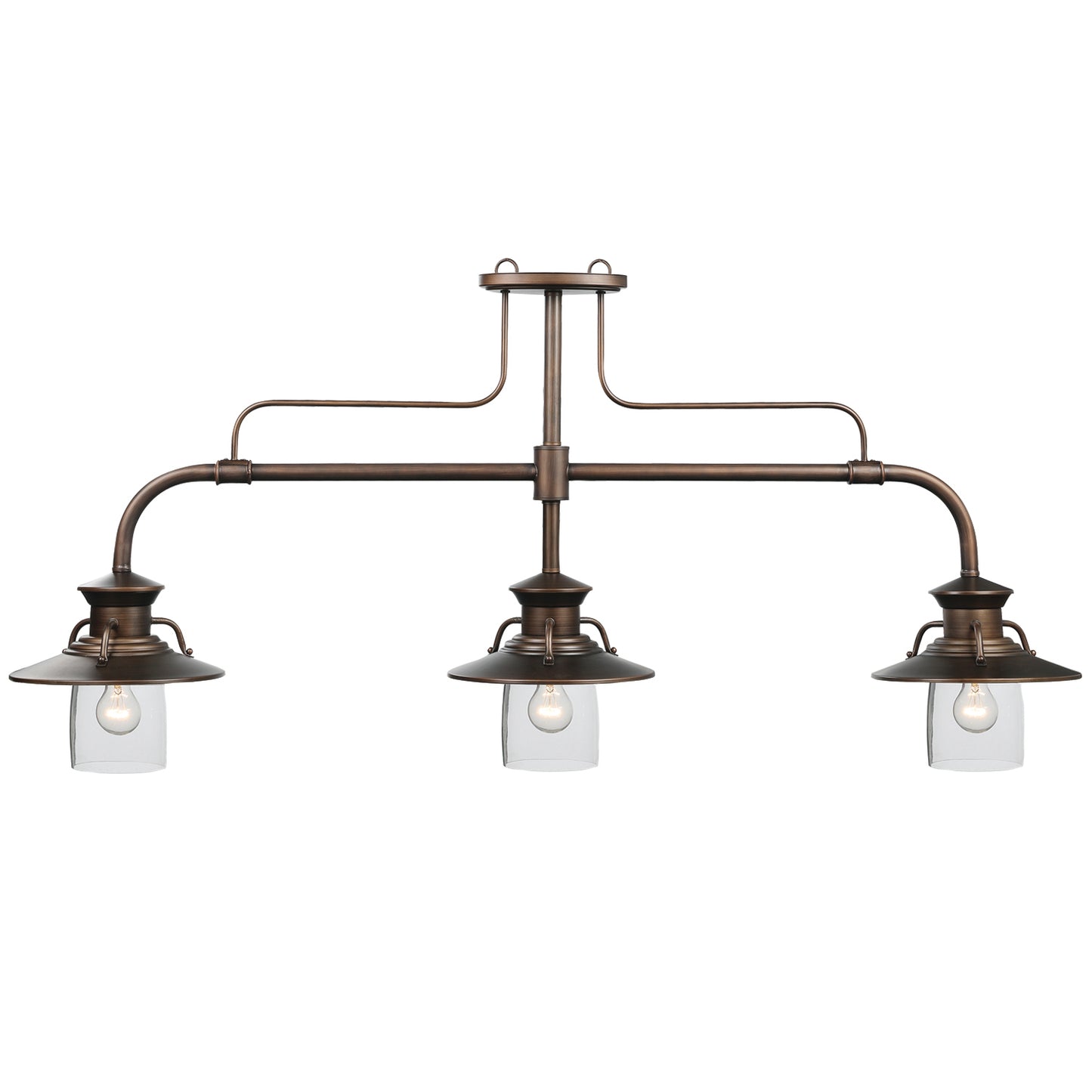 RAM Game Room Edison - 60" 3Lt Billiard Light EDI-B60