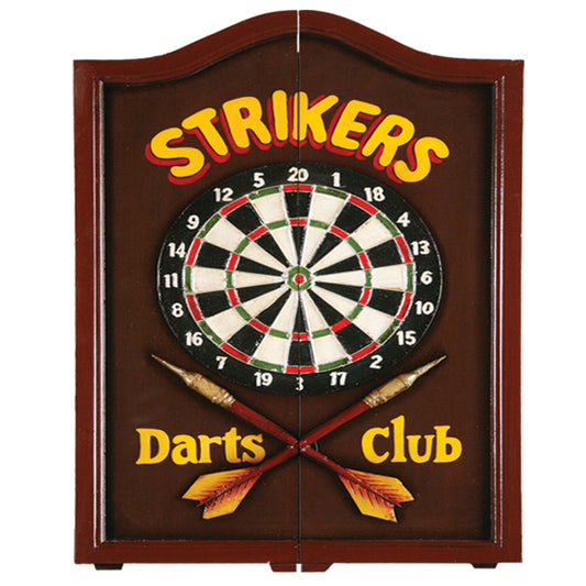 RAM Game Room Strikers Dartboard Cabinet R734