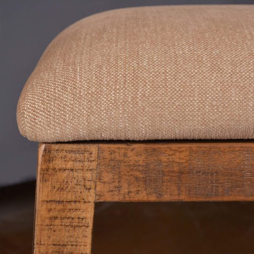 Sunset Trading Rustic City 24" Barstool | Upholstered Seat | Backless Counter Stool HH-8366-024