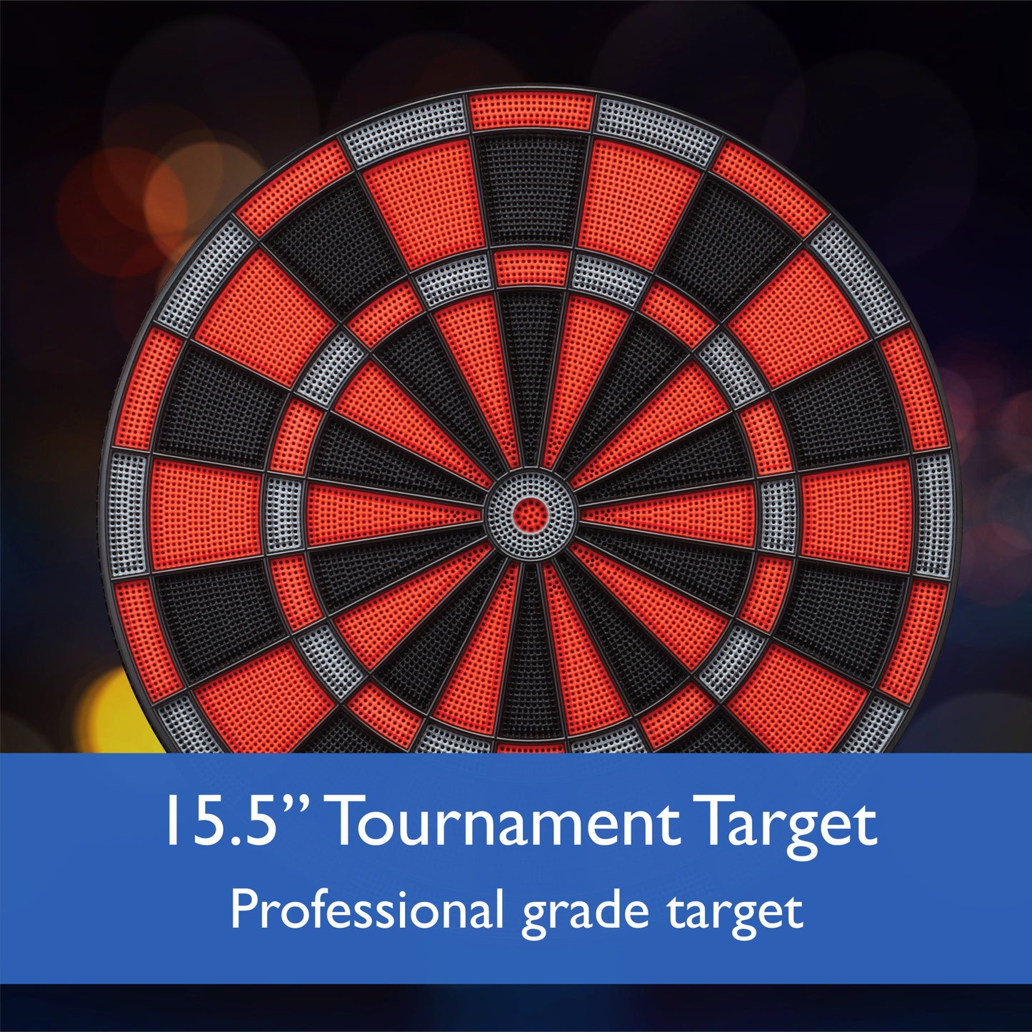 GLD Viper Solar Blast Electronic Dartboard, 15.5" Regulation Target 42-1021