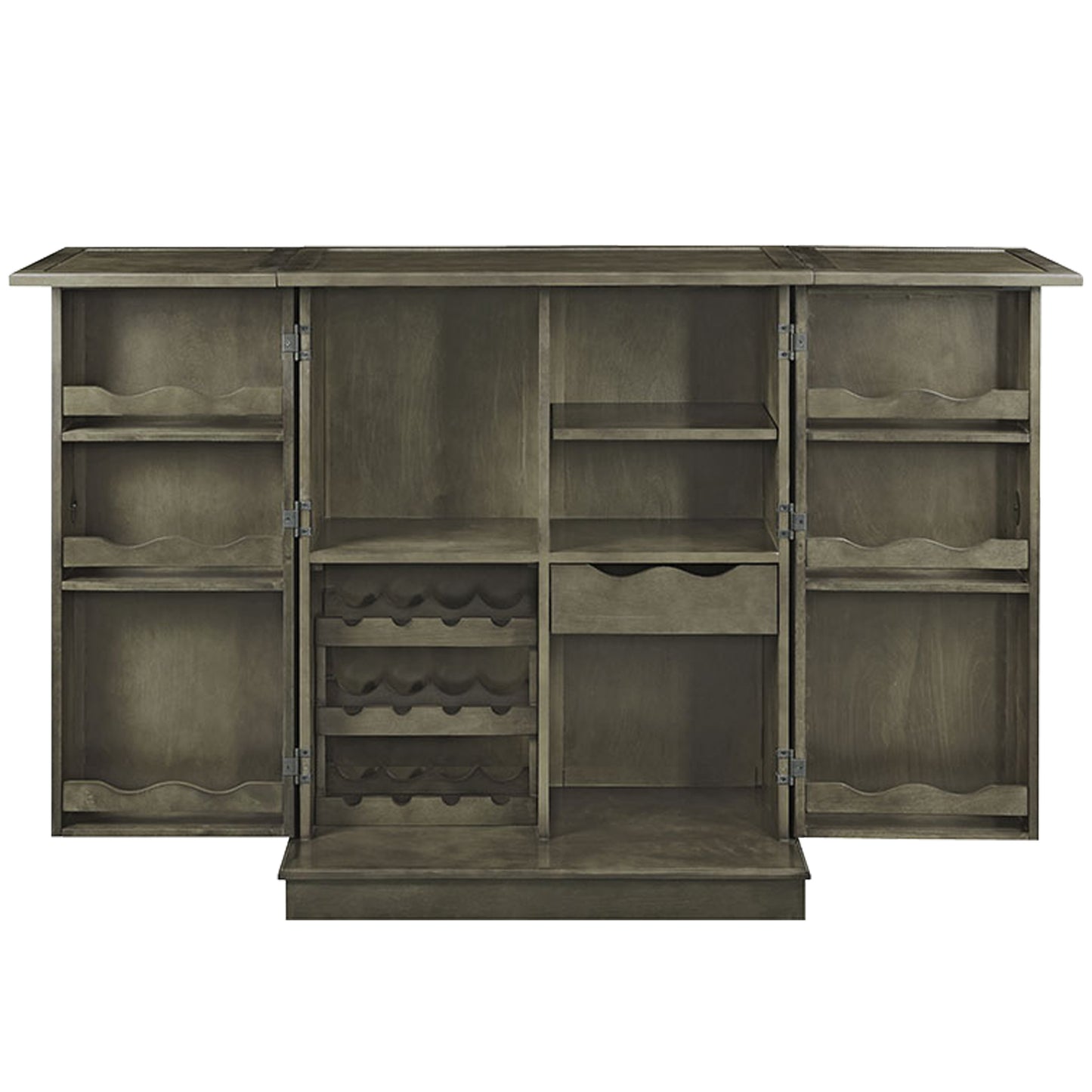 RAM Game Room Portable Folding Bar Cabinet