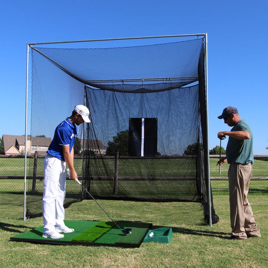 Cimarron Masters Golf Net with Frame Kit with Complete Snap Pin Frame with Complete Frame