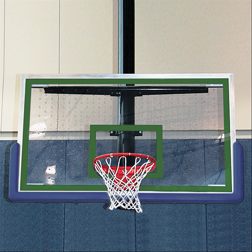 Jaypro Backboard ‐ Perforated Poly‐Carbonate ‐ Rectangle (72 in.W x 48 in.H)