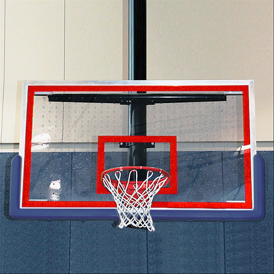 Jaypro Backboard ‐ Perforated Poly‐Carbonate ‐ Rectangle (72 in.W x 48 in.H)