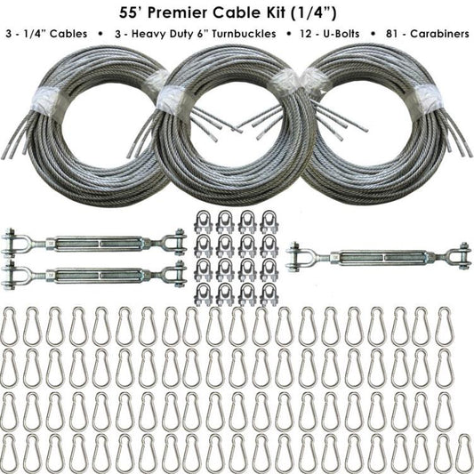 Cimarron Cable Kit - Premier 1/4"