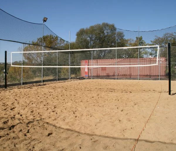 Douglas VBS-3.5 SQ Outdoor Power Volleyball System, 3.5" SQ Steel, Black 65250