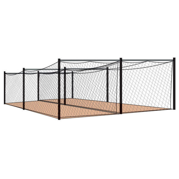 Douglas ® Double Batting Tunnel Frame, 4" SQ Poles 66216D