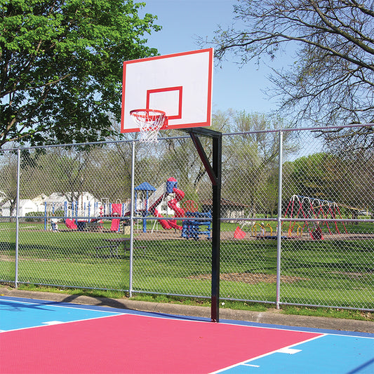 Douglas Super-Six MAX Basketball System w/42" x 60" Polycarbonate Backboard 69205