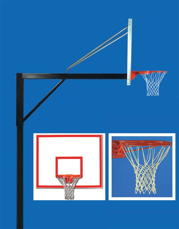 Douglas Super-Six MAX Basketball System w/42" x 60" Polycarbonate Backboard 69205