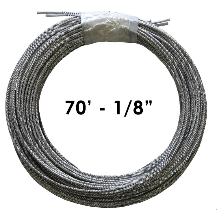 Cimarron 70' Cable Kit - Premier 1/8" 70CBKP