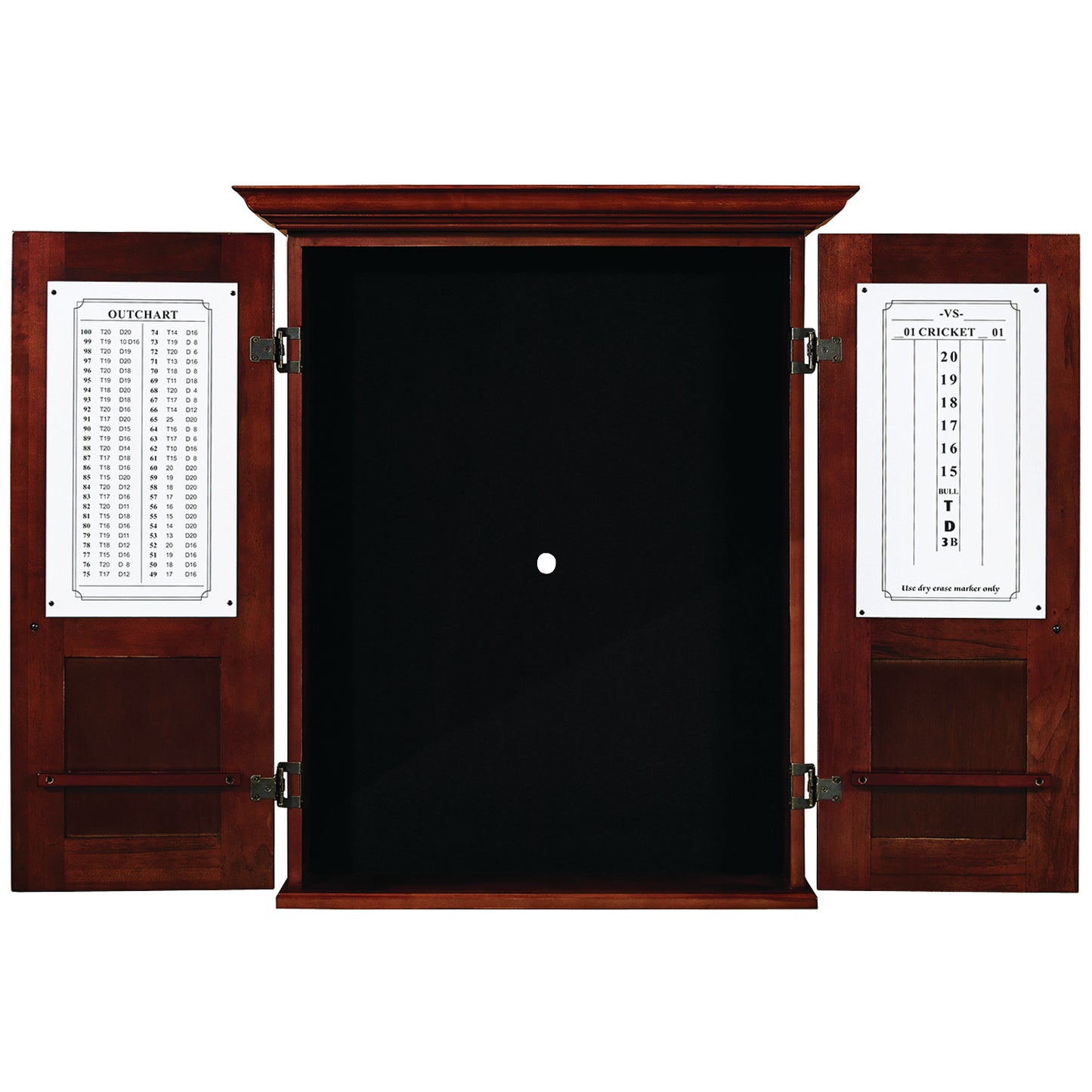 RAM Game Room Dartboard Cabinet Square