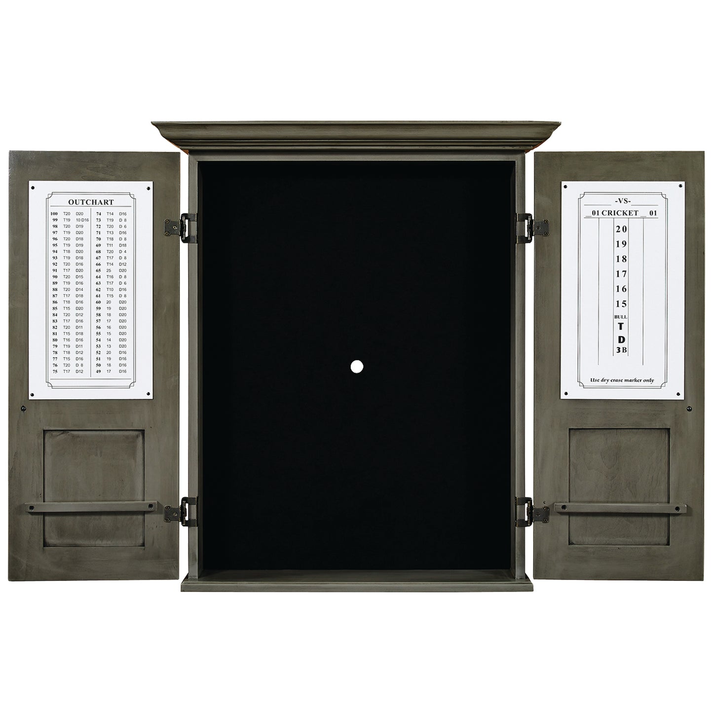 RAM Game Room Dartboard Cabinet Square