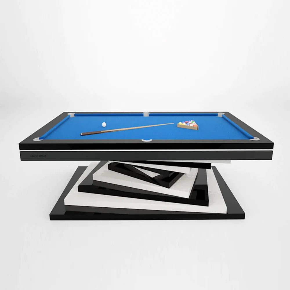 White Billiards Neavio Modern Slate Pool Table