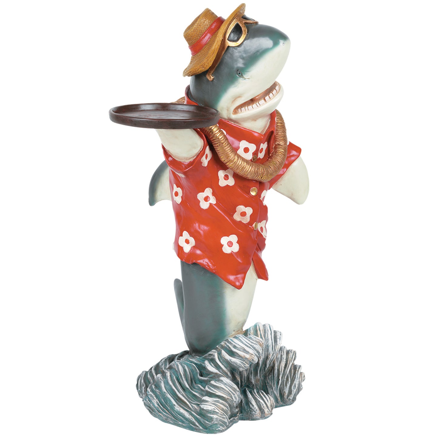 RAM Game Room Shark Waiter-33"H R361