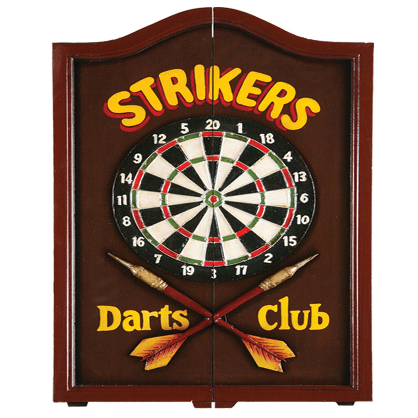 RAM Game Room Strikers Dartboard Cabinet R734