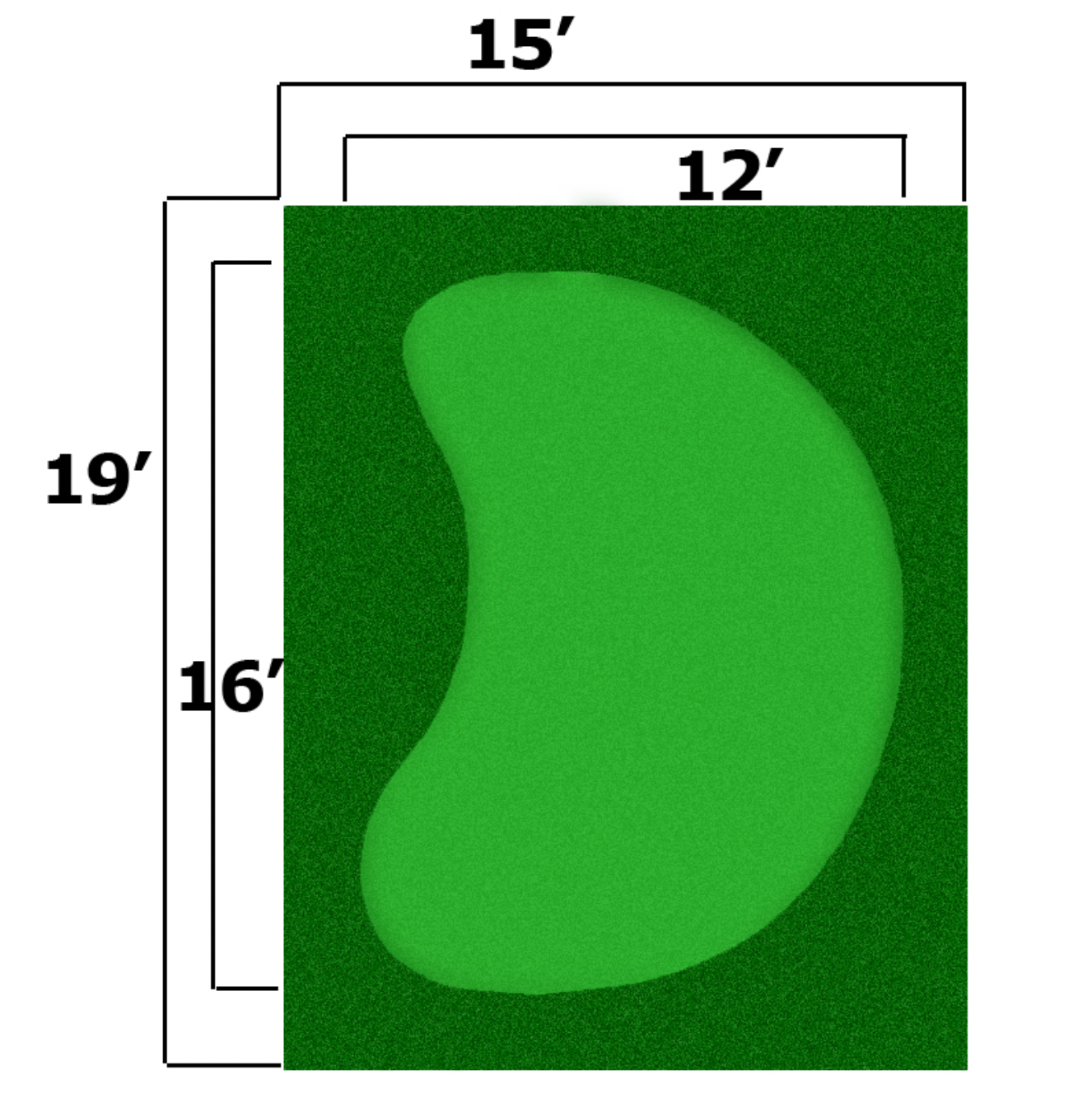 Cimarron Complete Par Saver Putting Green