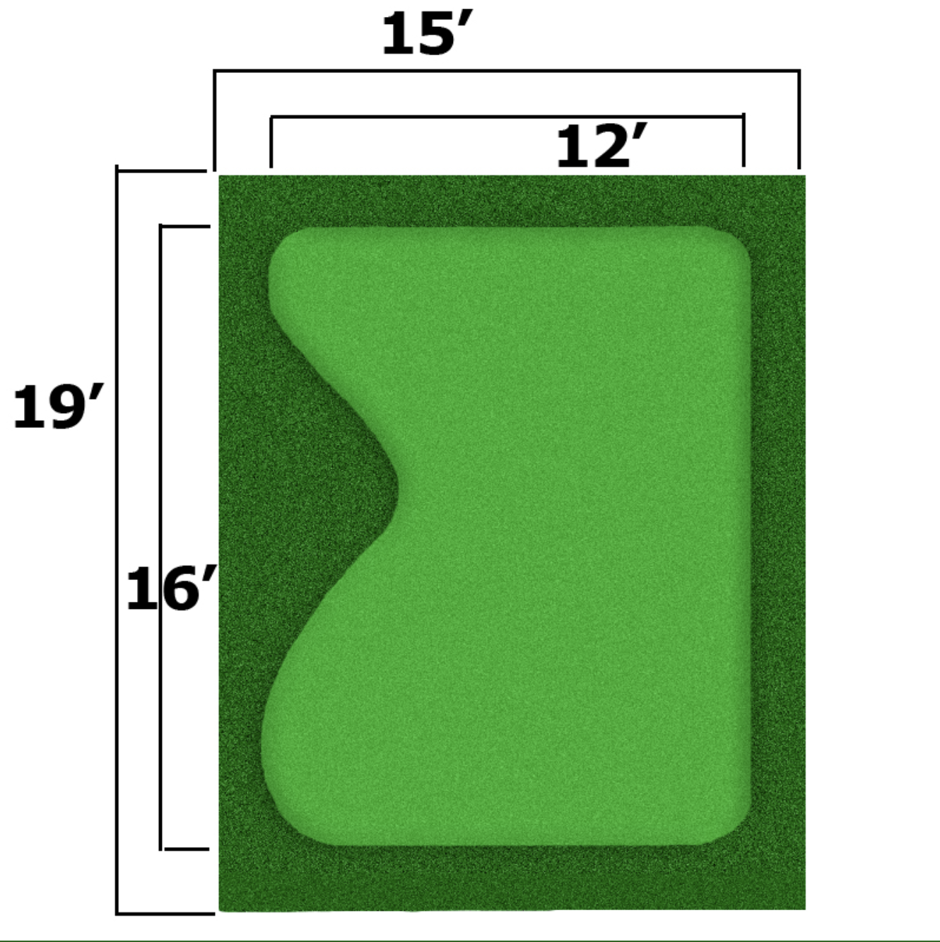 Cimarron Complete Par Saver Putting Green