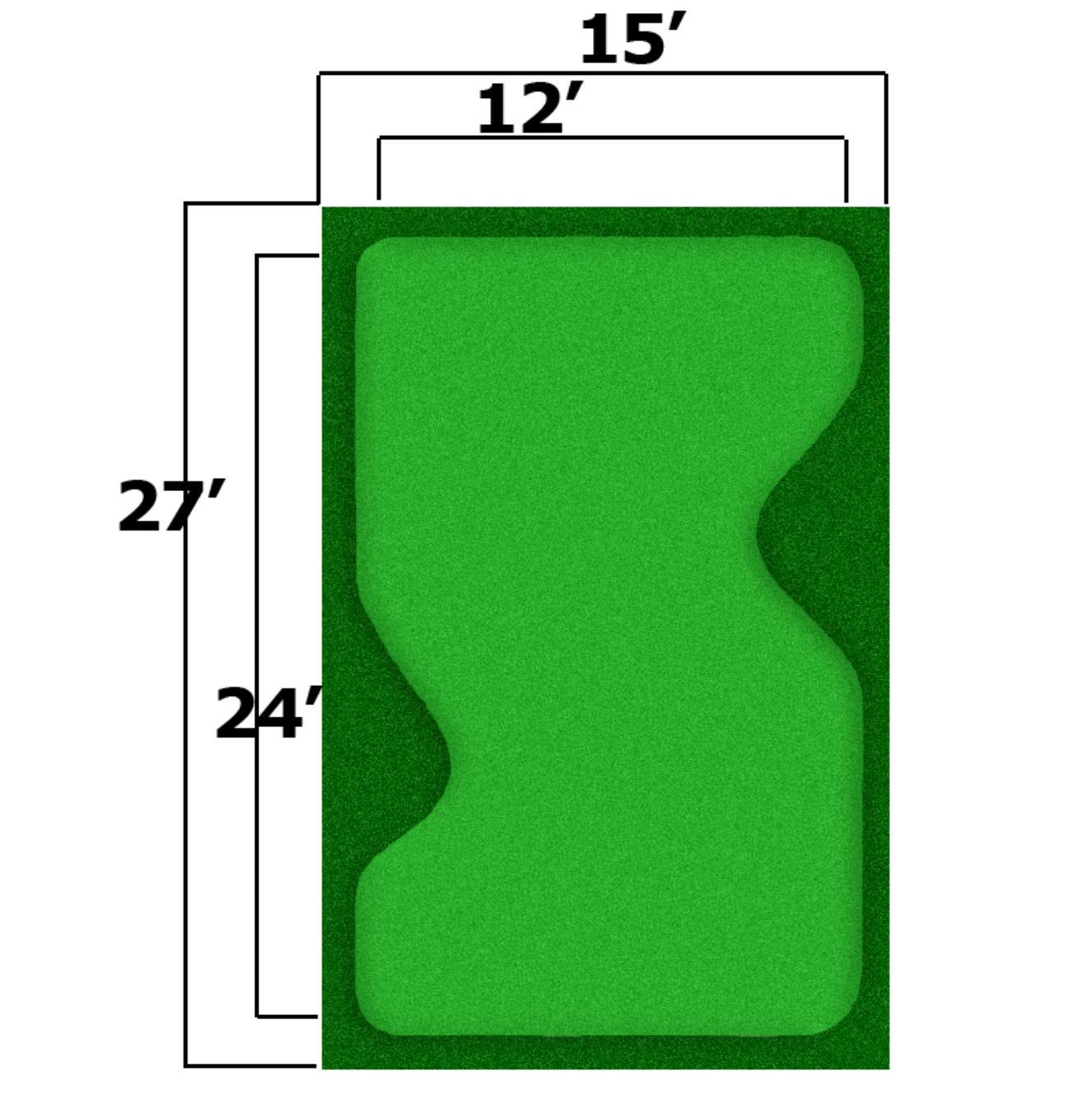 Cimarron Complete Par Saver Putting Green