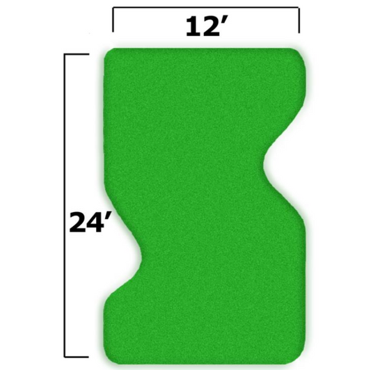 Cimarron 15x27 Par Saver Putting Green Kit w/o Fringe (finished green 12x24) AL-NPGKPnF15x27