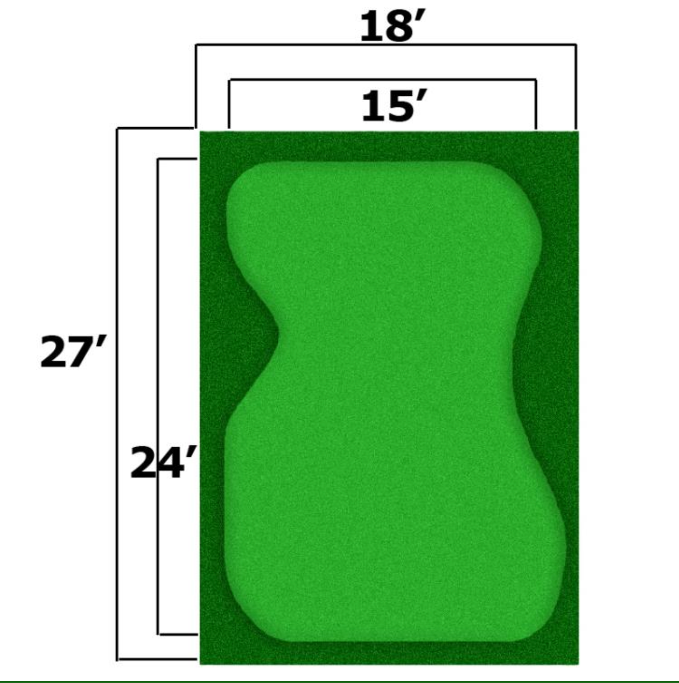 Cimarron Complete Par Saver Putting Green