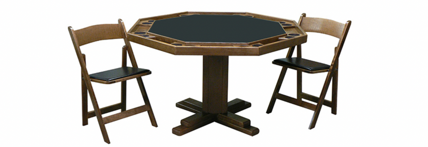 Kestell Pedestal Base Poker Table 86