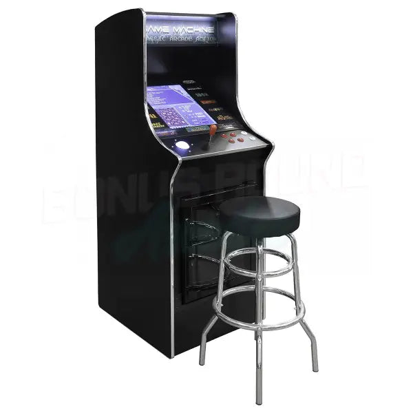 West State Billiards Arcade 516 trackball upright with Refrigerator