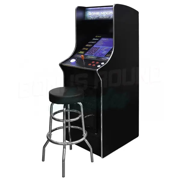 West State Billiards Arcade 516 trackball upright with Refrigerator