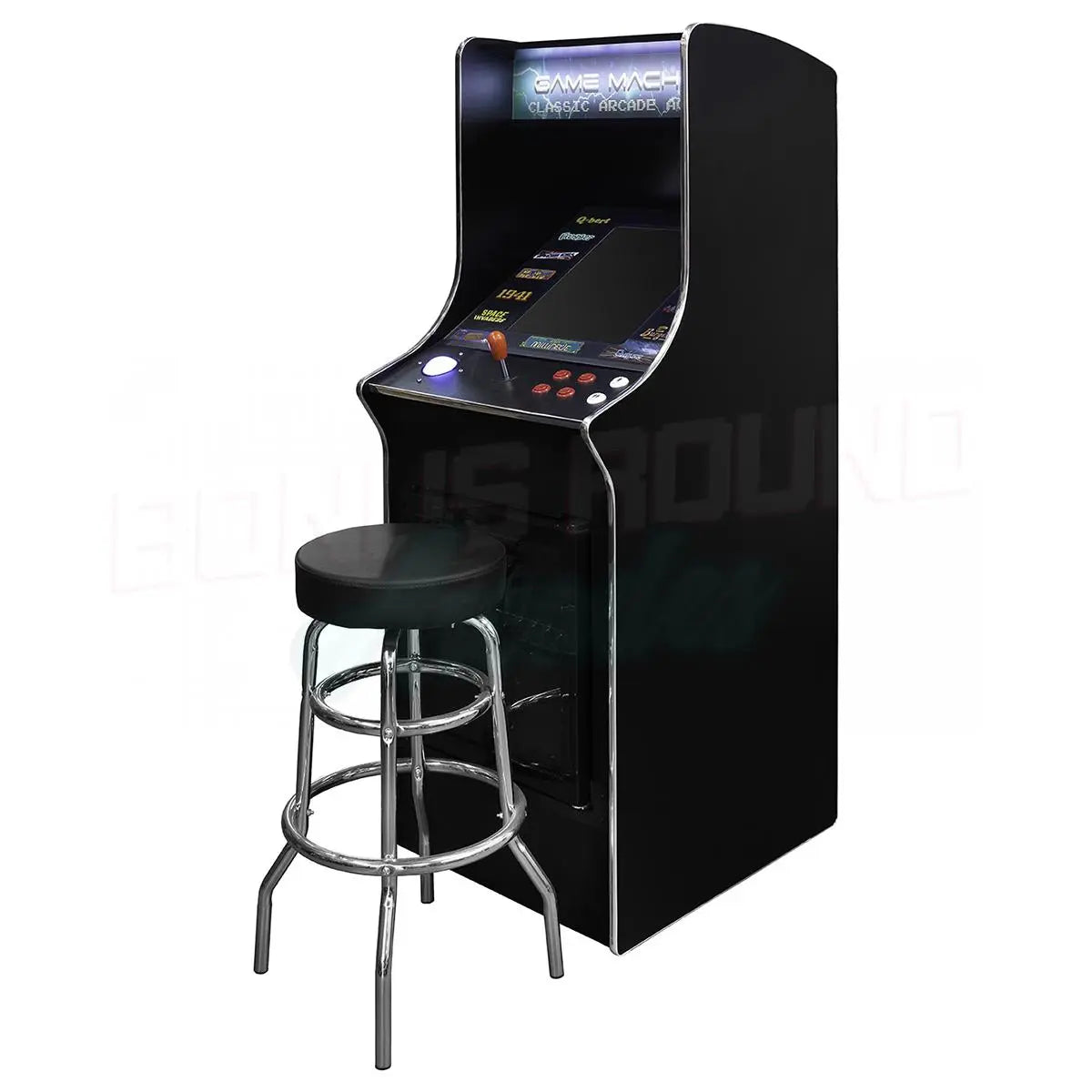 West State Billiards Arcade 516 trackball upright with Refrigerator