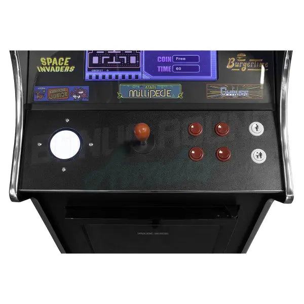 West State Billiards Arcade 516 trackball upright with Refrigerator