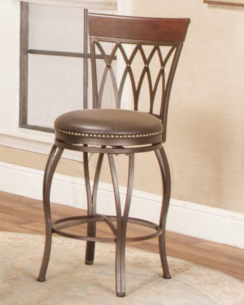 Sunset Trading 24" Victoria Highback Swivel Counter Stool CR-J3009-24-RTA