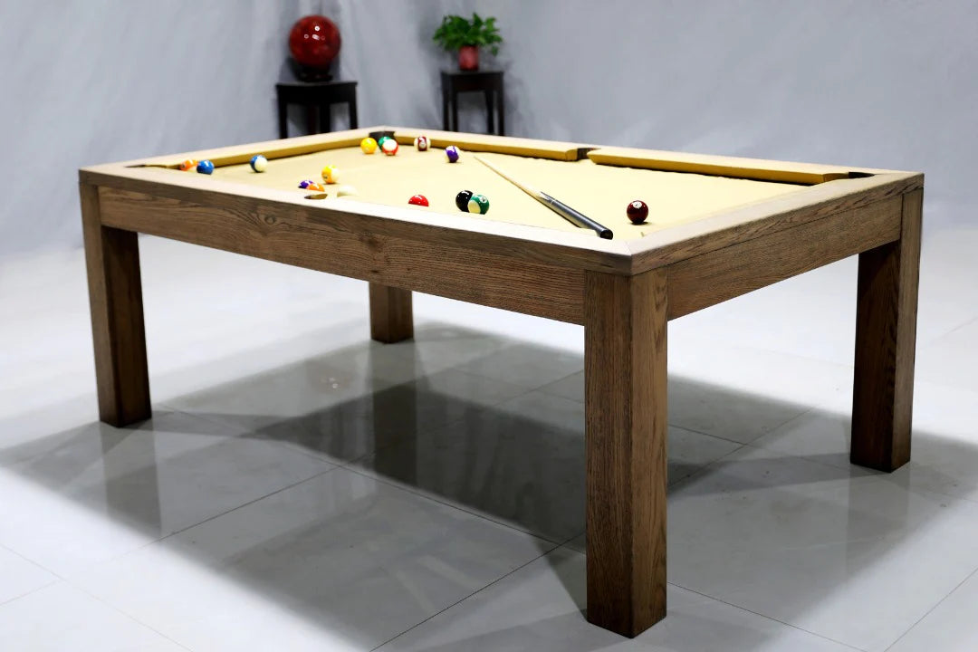 White Billiards Alpha Modern Slate Pool Table