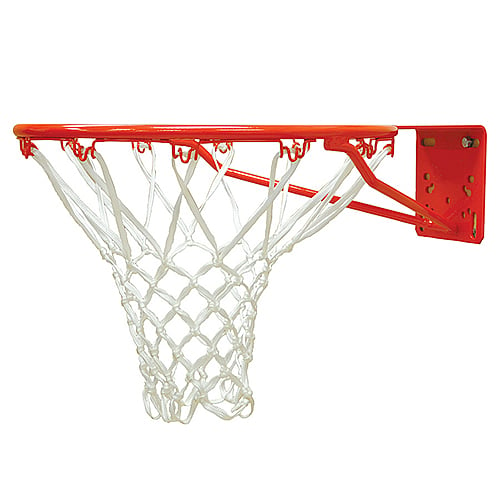 Jaypro Basketball System ‐ Gooseneck (3‐1/2 in. Pole with 36 in. Offset) ‐ 54 in. Aluminum Fan ‐  Single Rim Goal