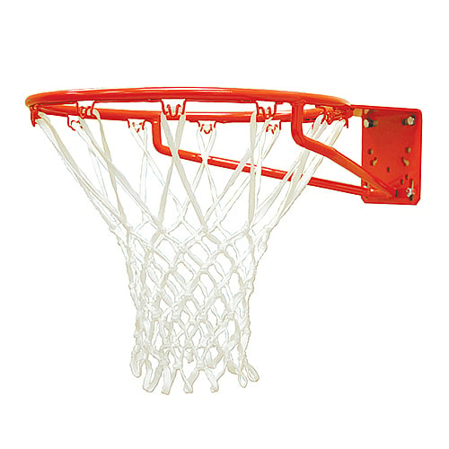 Jaypro Basketball System ‐ Gooseneck (5‐9/16 in. Pole with 6 ft. Offset) ‐ 54 in. Aluminum Fan Backboard ‐ Super Goal 656‐FABT‐SG