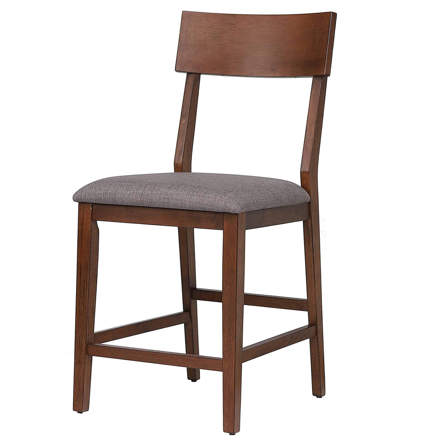 Sunset Trading Mid Century Bar Stool Padded Performance Fabric Seat | Set of 2 DLU-MC-B45-2