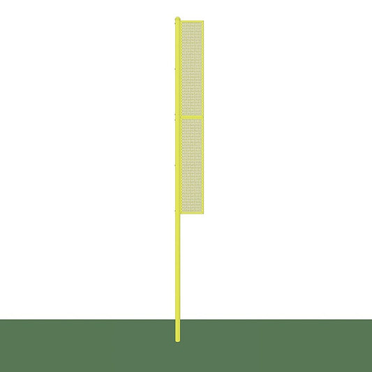 Jaypro Foul Poles ‐ Collegiate (20 ft.) ‐ Baseball/Softball (Semi‐Permanent) (Yellow) BBCFP‐20