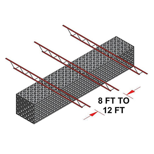 Jaypro Ceiling Mounting Kit ‐ Perpendicular BBC‐PERPKITB