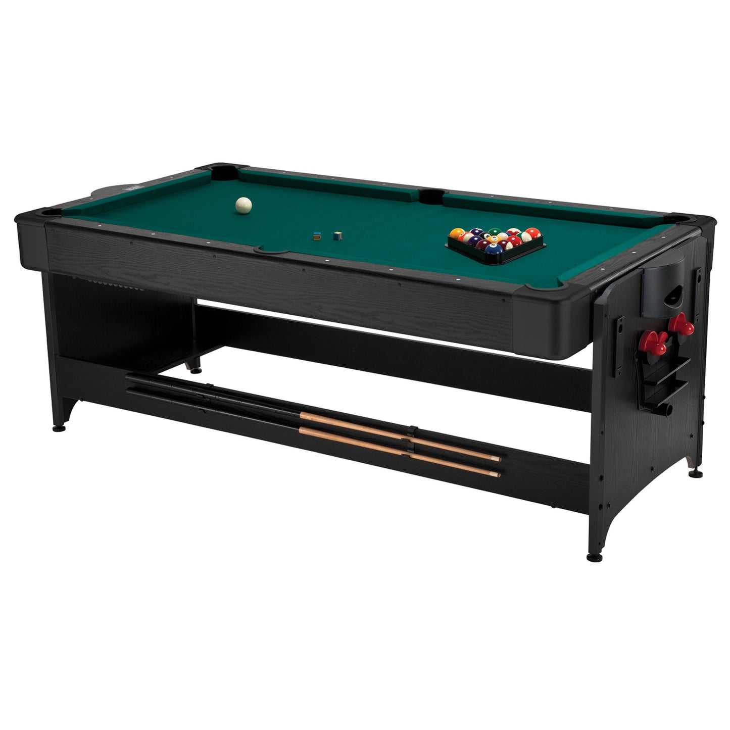 GLD Fat Cat Original 2-in-1 7' Pockey Multi-Game Table 64-1010