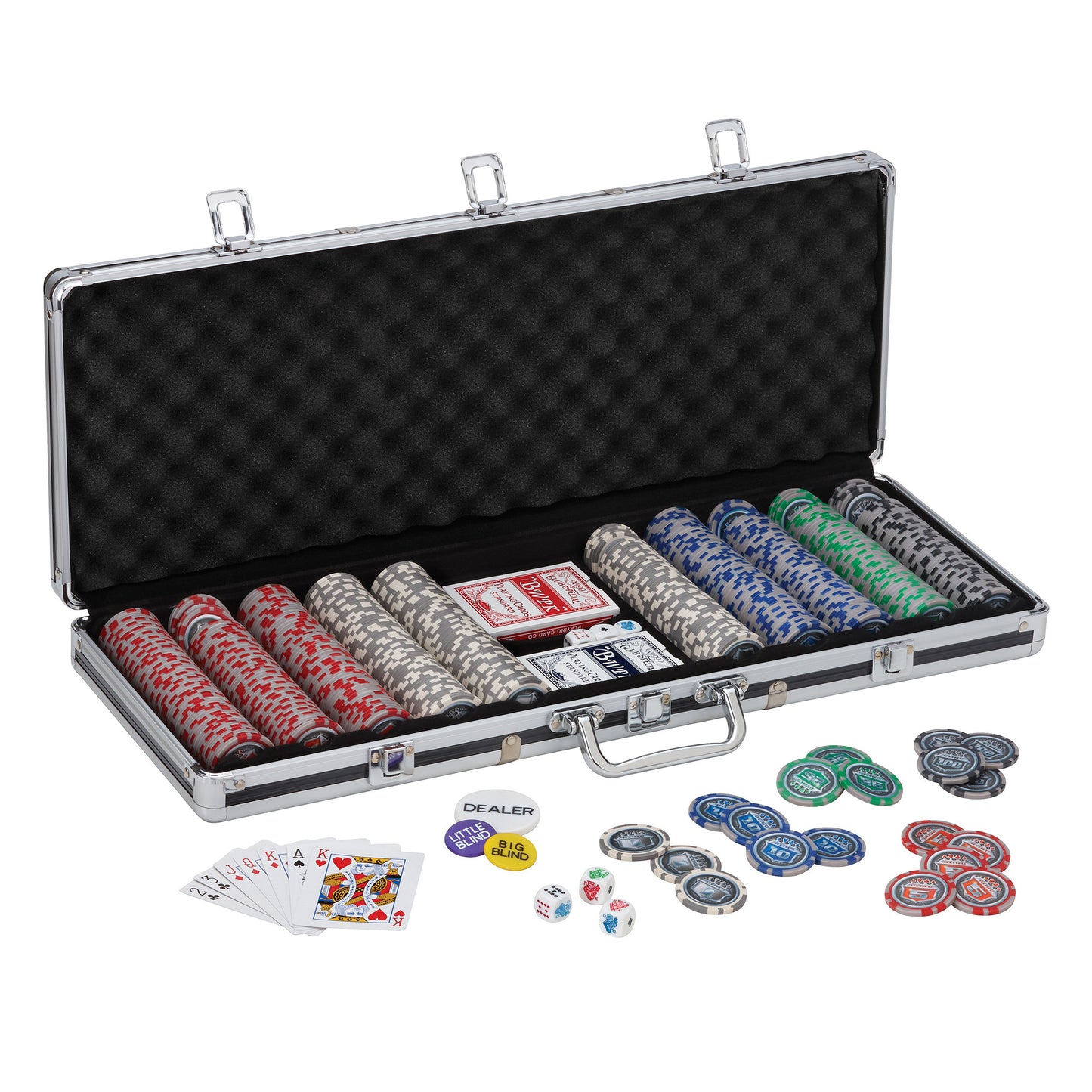 GLD Fat Cat Texas Hold'em Table & Bling Chip Set 64-2021