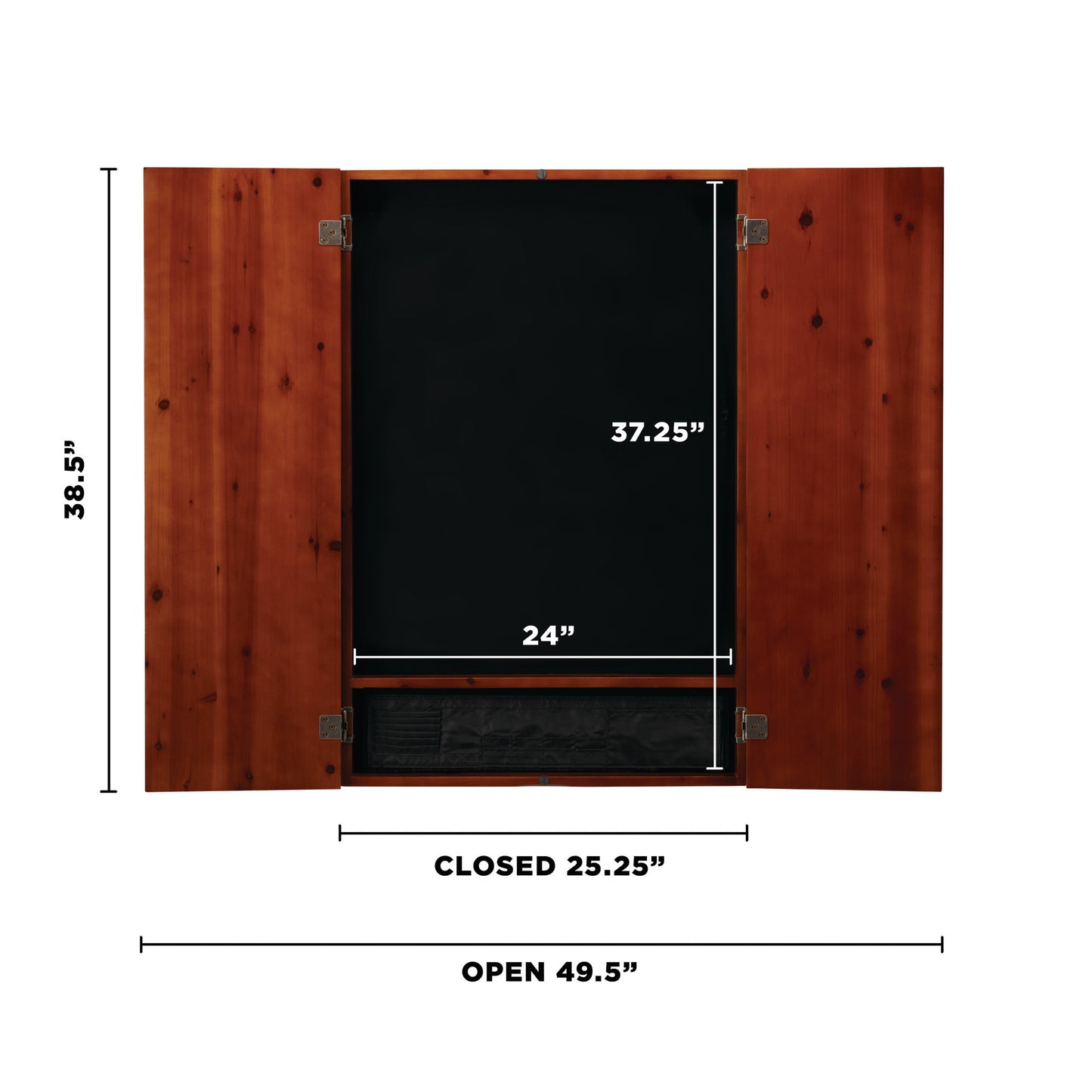 GLD Viper Metropolitan Soft Tip Dartboard Cabinet, Viper 800 Electronic Dartboard, and Throw Line Light