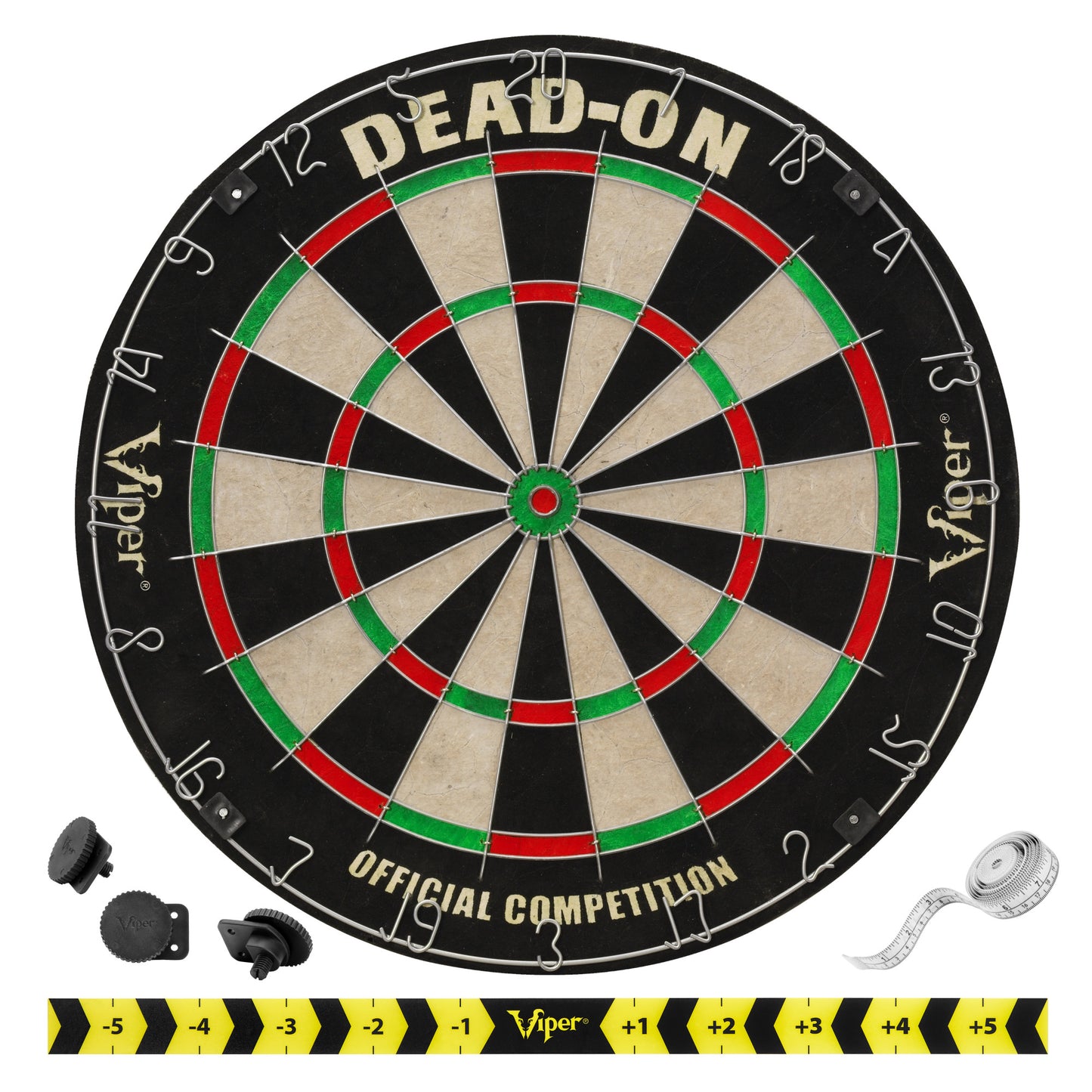 GLD Viper Metropolitan Mahogany Steel Tip Dartboard Cabinet, Viper Dead-On Bristle Dartboard, Viper Underground Raven Steel Tip Darts 25 Grams, and Viper Vinyl Dart Mat 40-1018